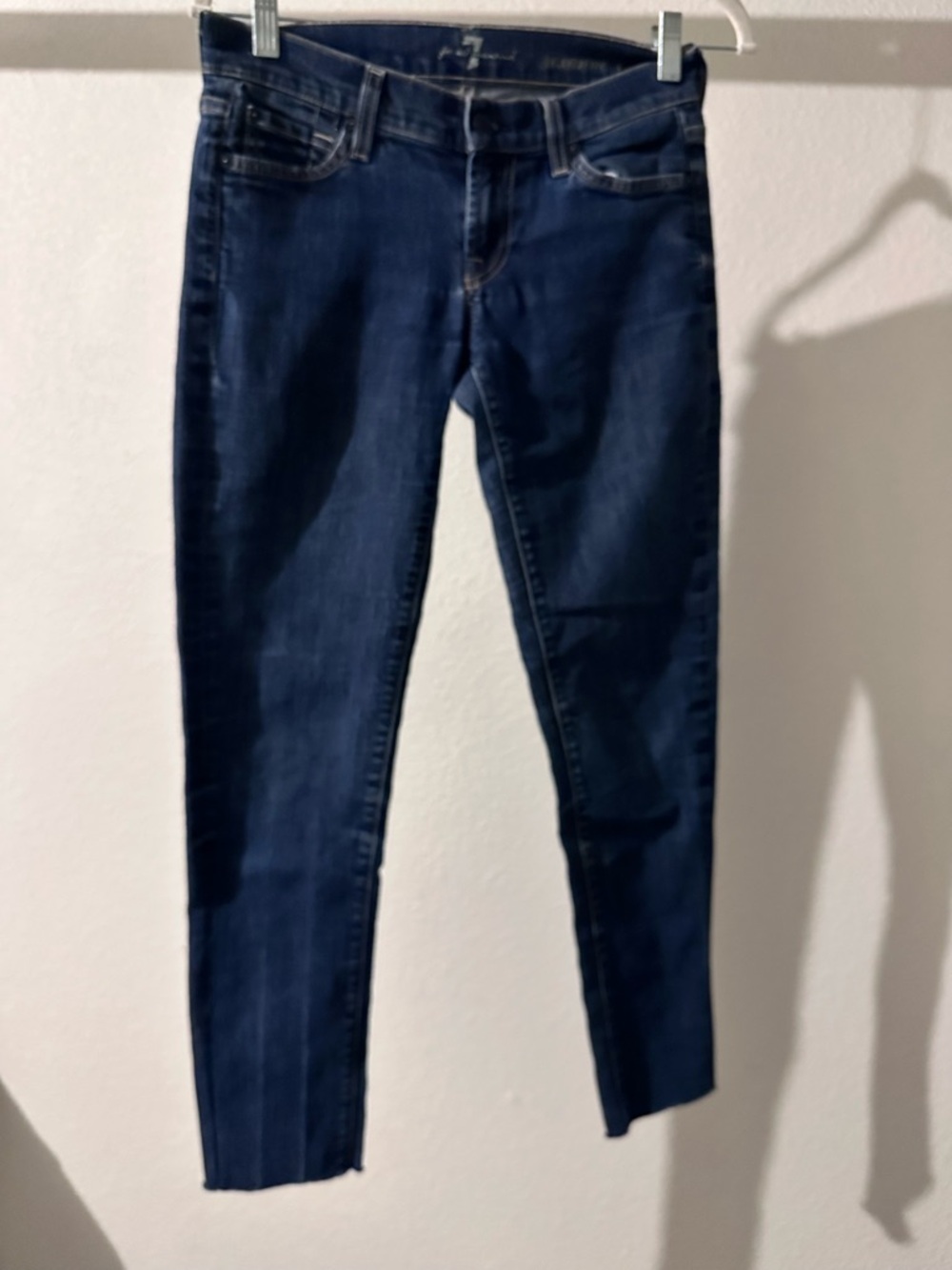7 For All Mankind Indigo Skinny Jeans